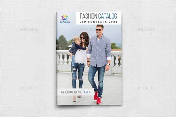 Fashion Catalogue Design Template