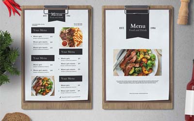Food Menu Templates