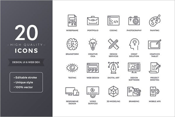 Graphic App Icon Designs