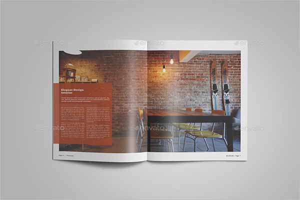 Interior Design Catalogue Template