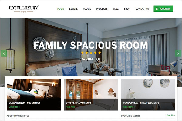 Luxury Brand WordPress Theme