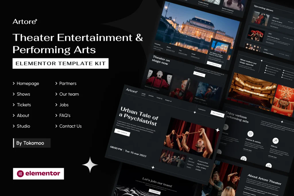 Entertainment WordPress Templates