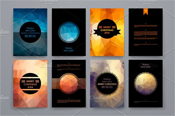 Unique Christmas Brochure Template