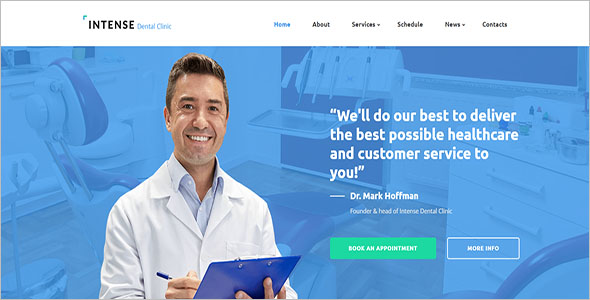 Dental Clinic Website Template