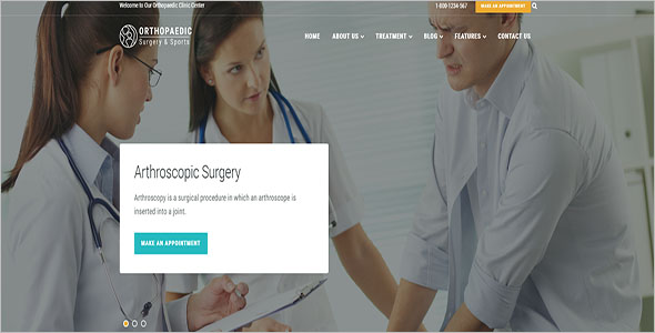 Healthcare Website Template