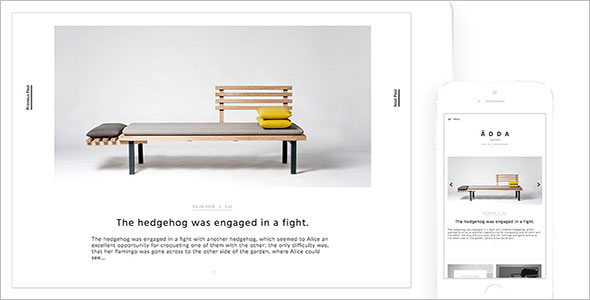Minimal & Design WordPress Woocommerce Theme