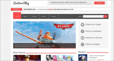Movie Joomla Website Templates & Themes