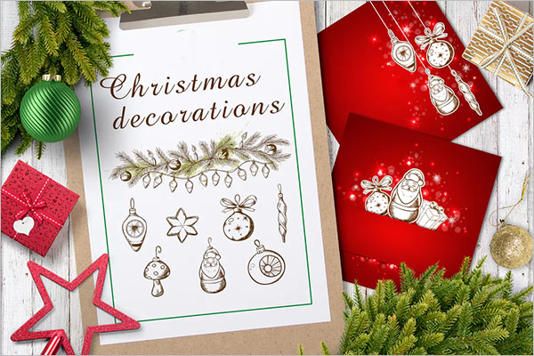 38+ Christmas Scene Decorations Free Design Ideas | Creativetemplate