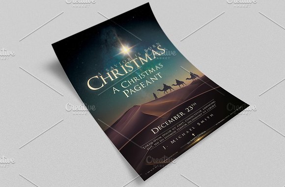 Christmas Church Poster