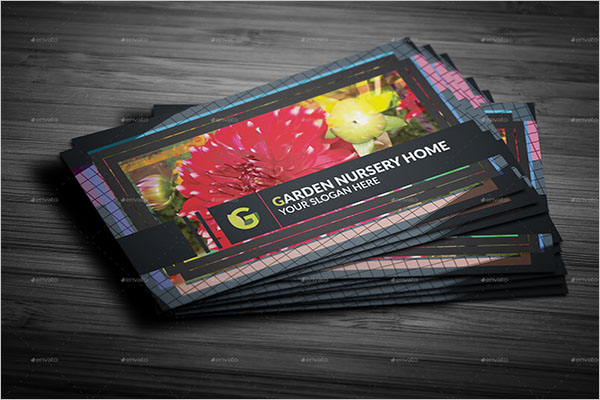 Beautiful Gardening Business Card