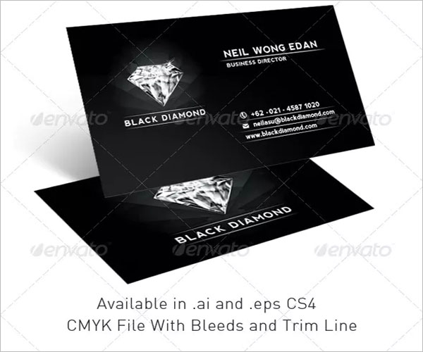 Black Diamond Business Card