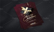 Classy Christmas Invitation Flyer Templates