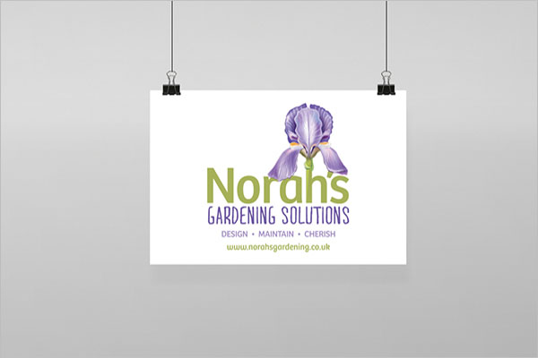 Creative Gardening Business Card