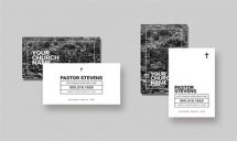 PSD Church Business Card Templates