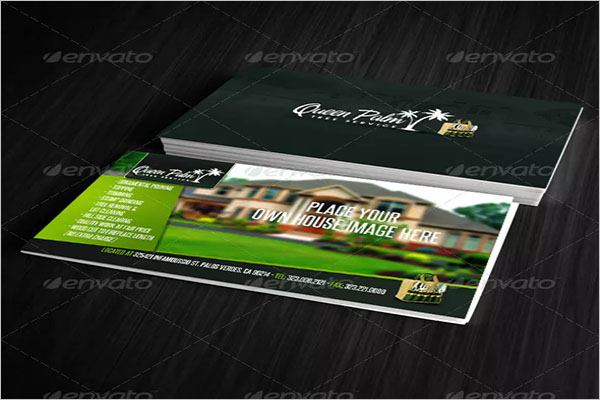 Premium Gardening Business Card