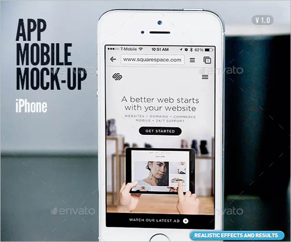 26+ Free App Screen Mockup Designs | Creativetemplate