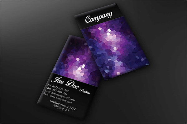 Stylish Jewelry Business Cards Design