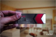 Transparent Business Card
