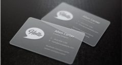 31+ Transparent Business Cards