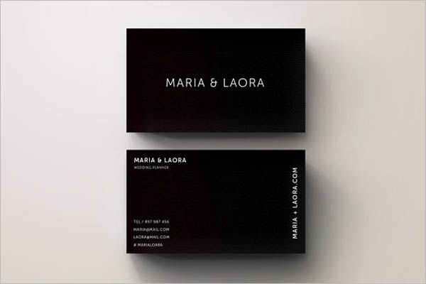 42+ Black Business Card Designs PSD