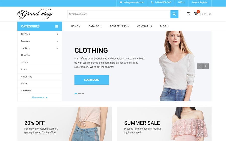 Grand Shop - Shopify Theme