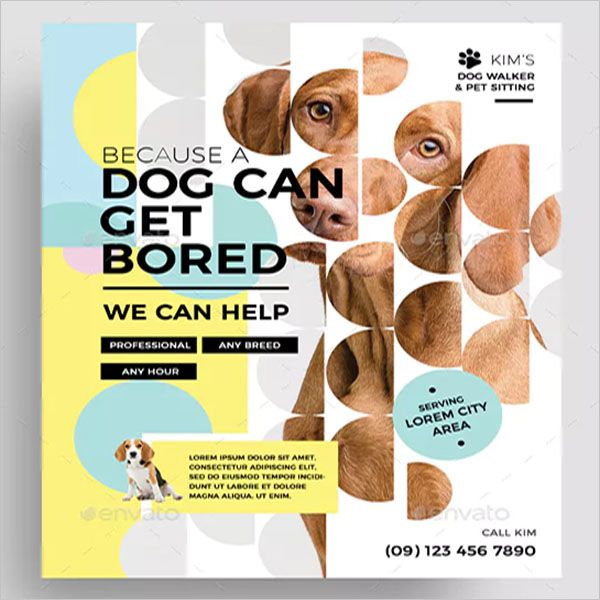 Dog-Service-Awesome-Flyer-design