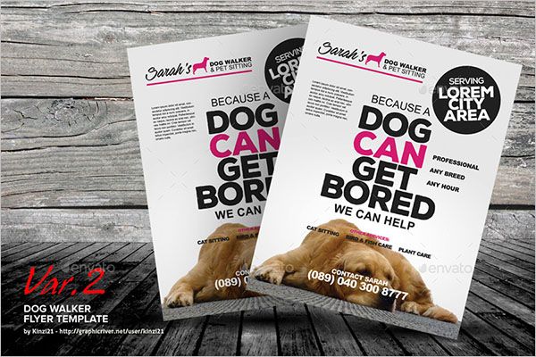 Exclusive-Dog-Service-Flyer-design
