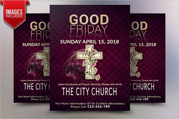 Free Good Friday Flyer Template