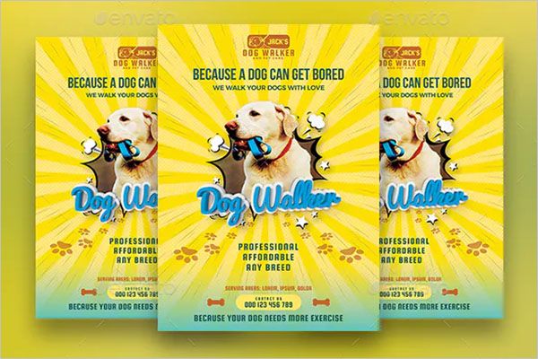 Latest-Dog-Service-Flyer-Design