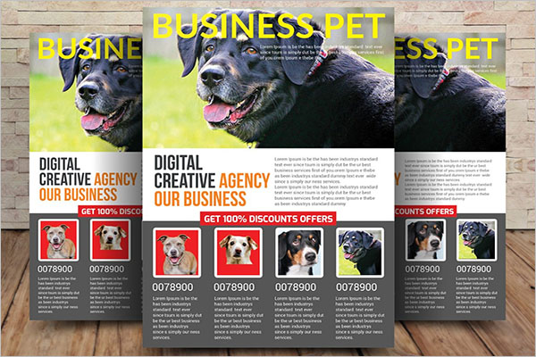 Printable Dog Service Flyer