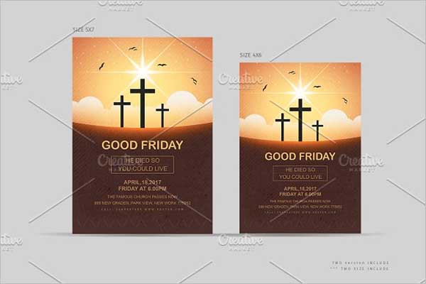 15+ Good Friday Flyer Designs PSD Free Download | Creativetemplate