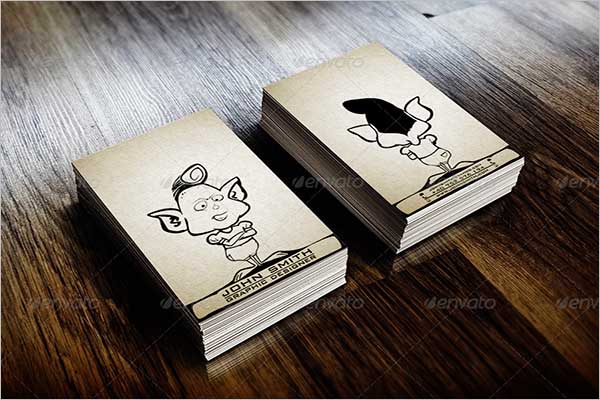 Business Card Template Feather Sketch Classical Designvector Miscfree  Vector Free Download