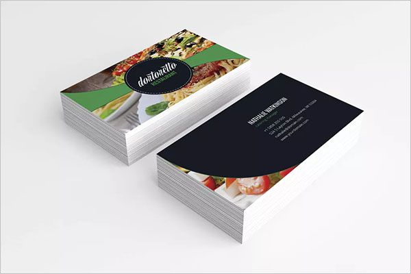 Responsive Catering Services Business Card