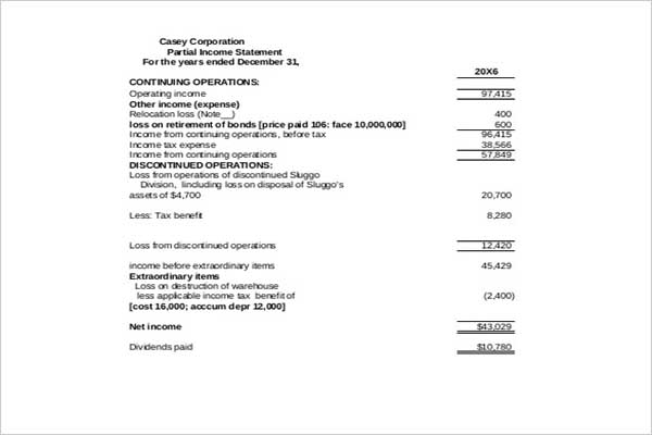 salary statement format pdf