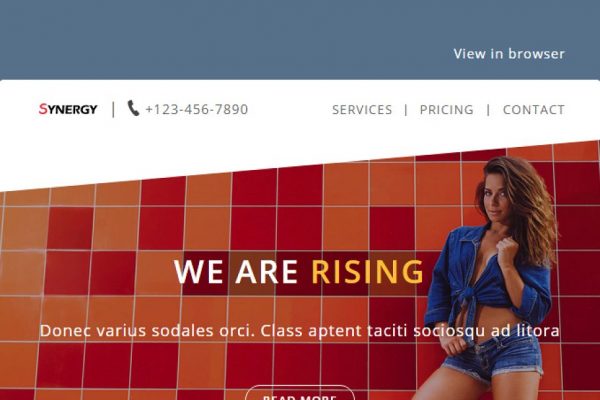 Synergy Responsive Email