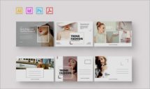 Fashion Postcard - Postcard Template