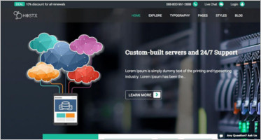 Responsive Hosting Joomla Templates & Themes