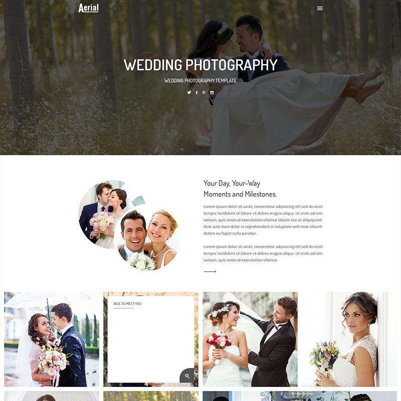Top wedding photography websites