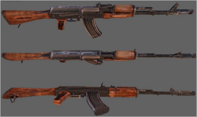AK-74 Assault Rifle Model
