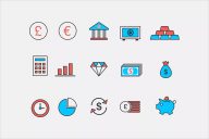 Bank and Finance Icons