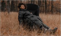 Beautiful girl with curly hair