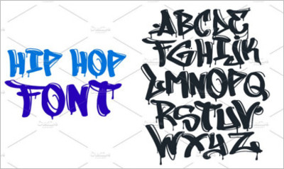 Hip Hop Graffiti Font