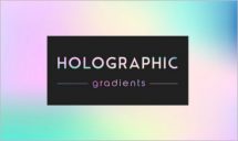 Holographic gradients