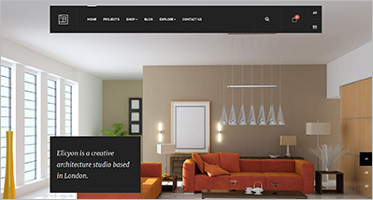 Interior Design Joomla Website Templates