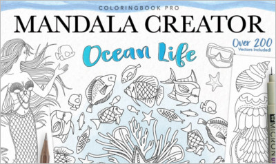 Ocean Life Mandala Creator