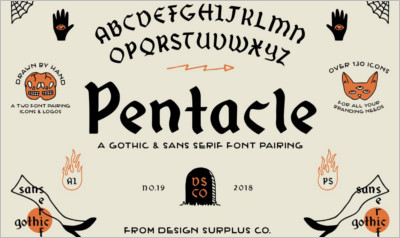 Pentacle Font