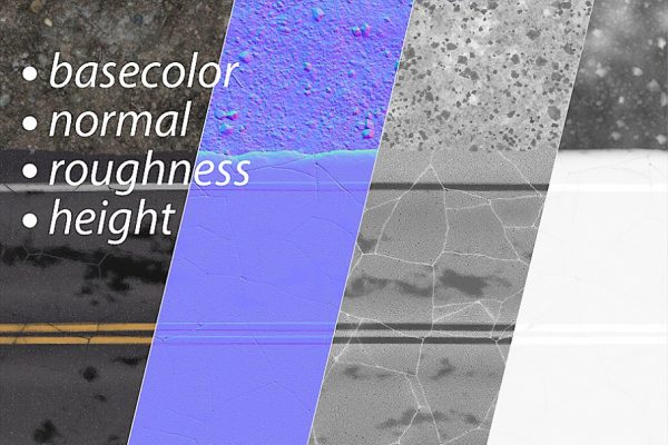 Road texture pack