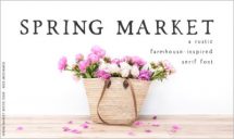 Spring Market Rustic Font