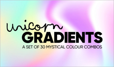 Unicorn Gradients -Illustrator