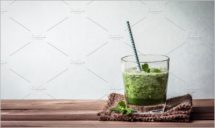 green smoothie juice